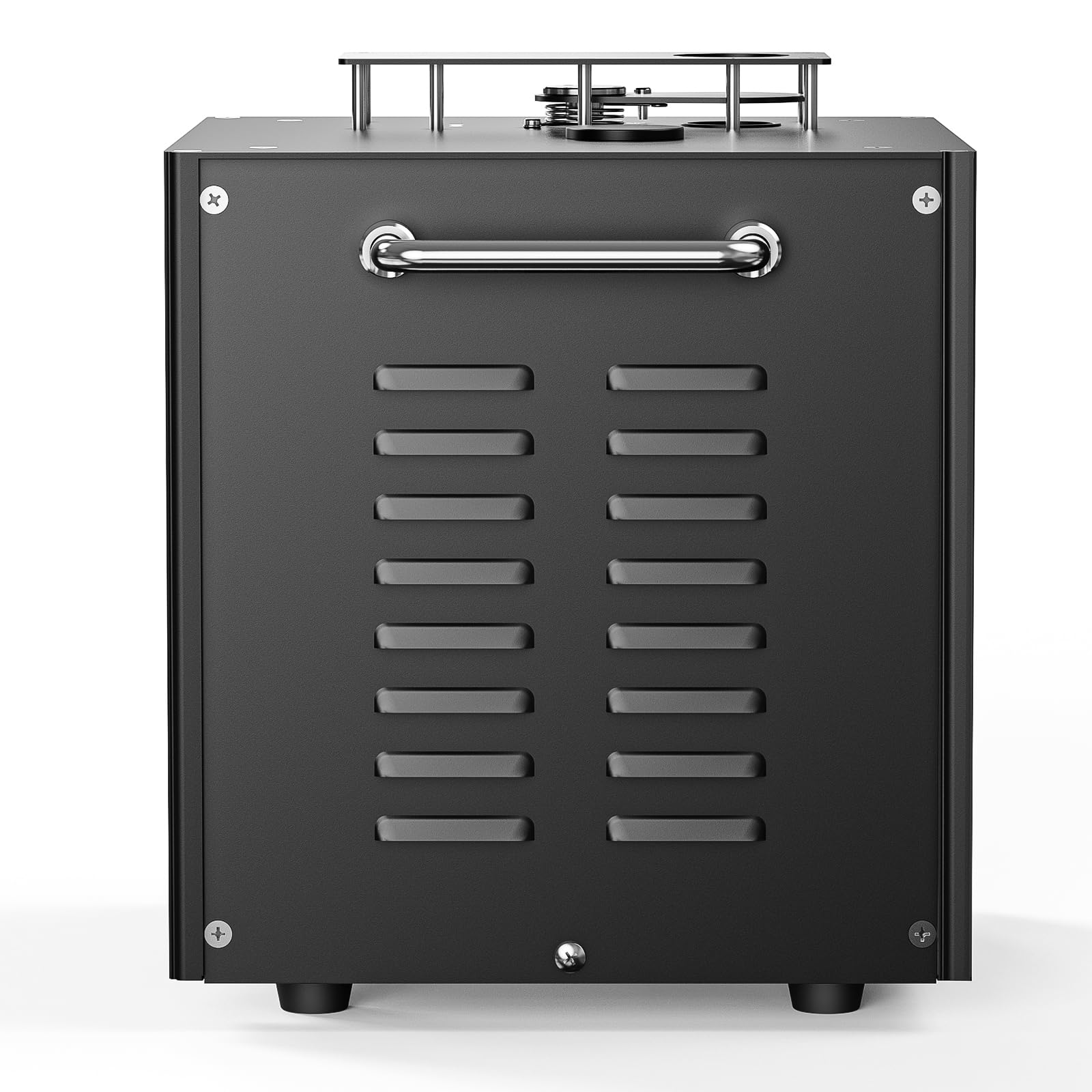 700W Wasserdicht Pyrotechnikmaschinen, Cold Spark Feuerwerksmaschine LCD Display d-mx512 BüHneneffekt Effekt Machine mit Fernbedienung für Bar Party Halloween Weihnachten Hochzeit, 1 Stück