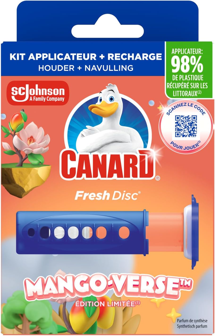 Canard WC Fresh Disc Edition Limitée Tropical Adventure