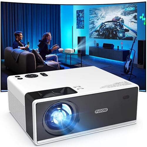 FUDONI Projector WiFi amp Bluetooth Native product photo (Projectors) — ScooterReviewPro review