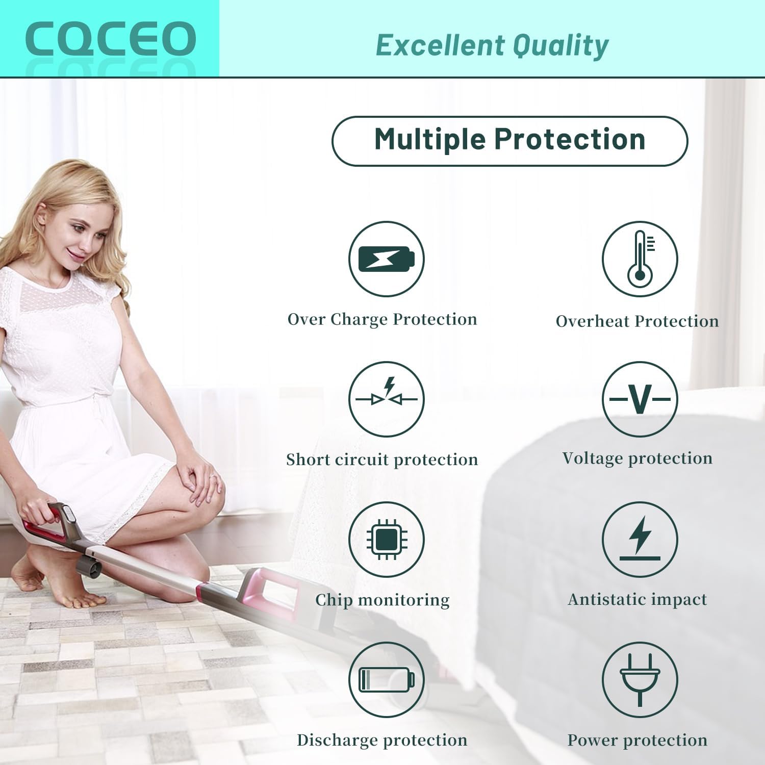 4000mAh 21.6V Replacement Battery for Tineco Floor ONE S5 PRO 2 Floor ONE Smart/Steam Cordless Floor Washer Accessories