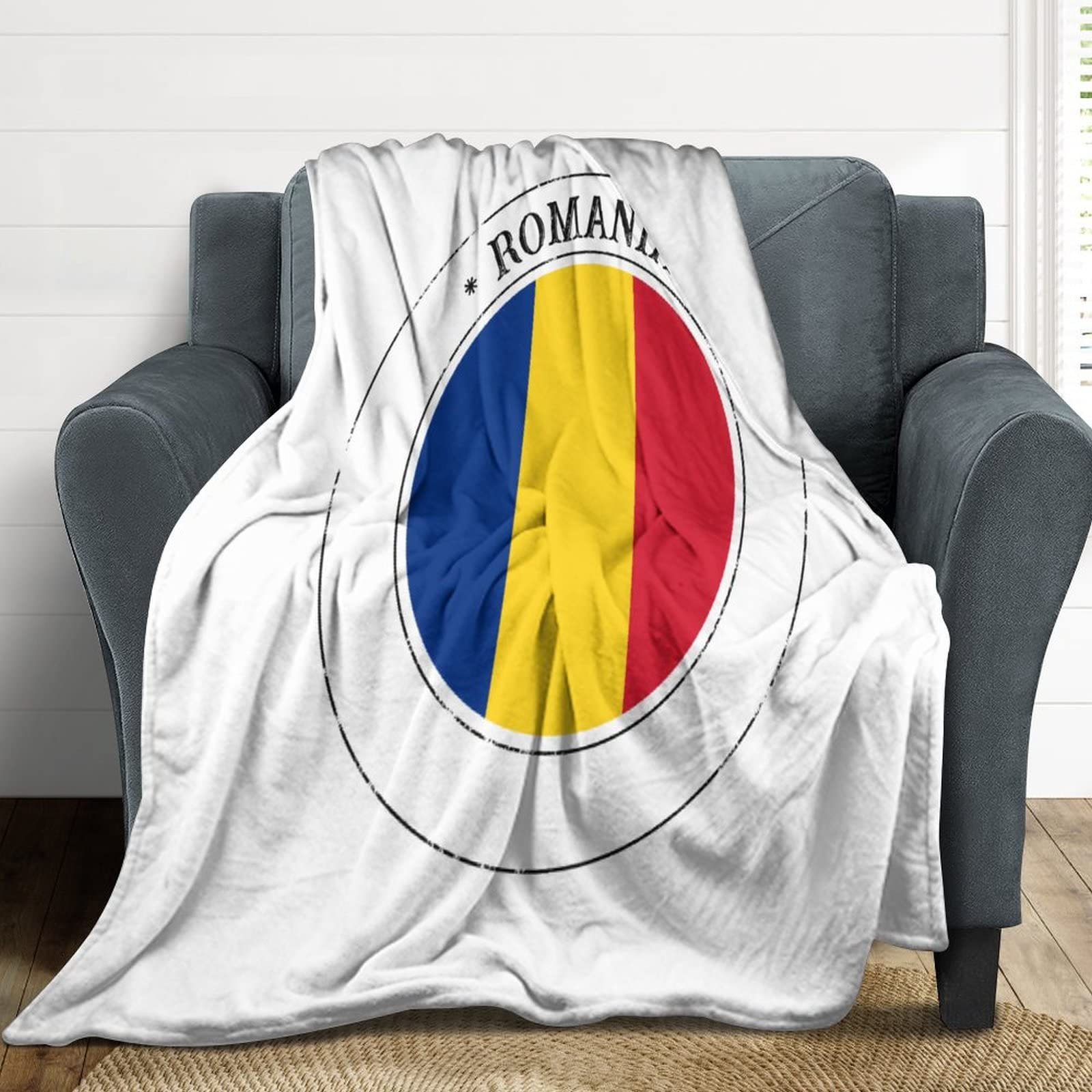 Couverture Roumanie douillette pour des soirées cocooning chaleureuses sur le canapé de votre salon