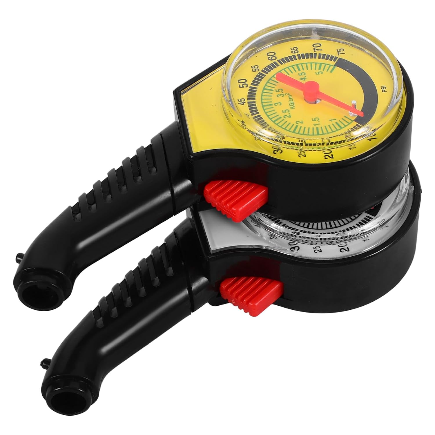 4pcs Car Tire Pressure Checker Plastic Gauge for Safe Driving