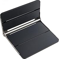 KaimuBench 17.5" HDPS Folding Wall Mounted Shower Seat - 400LBS Capacity, Waterproof Fold Down Bench, ADA Compliant Black Stool
