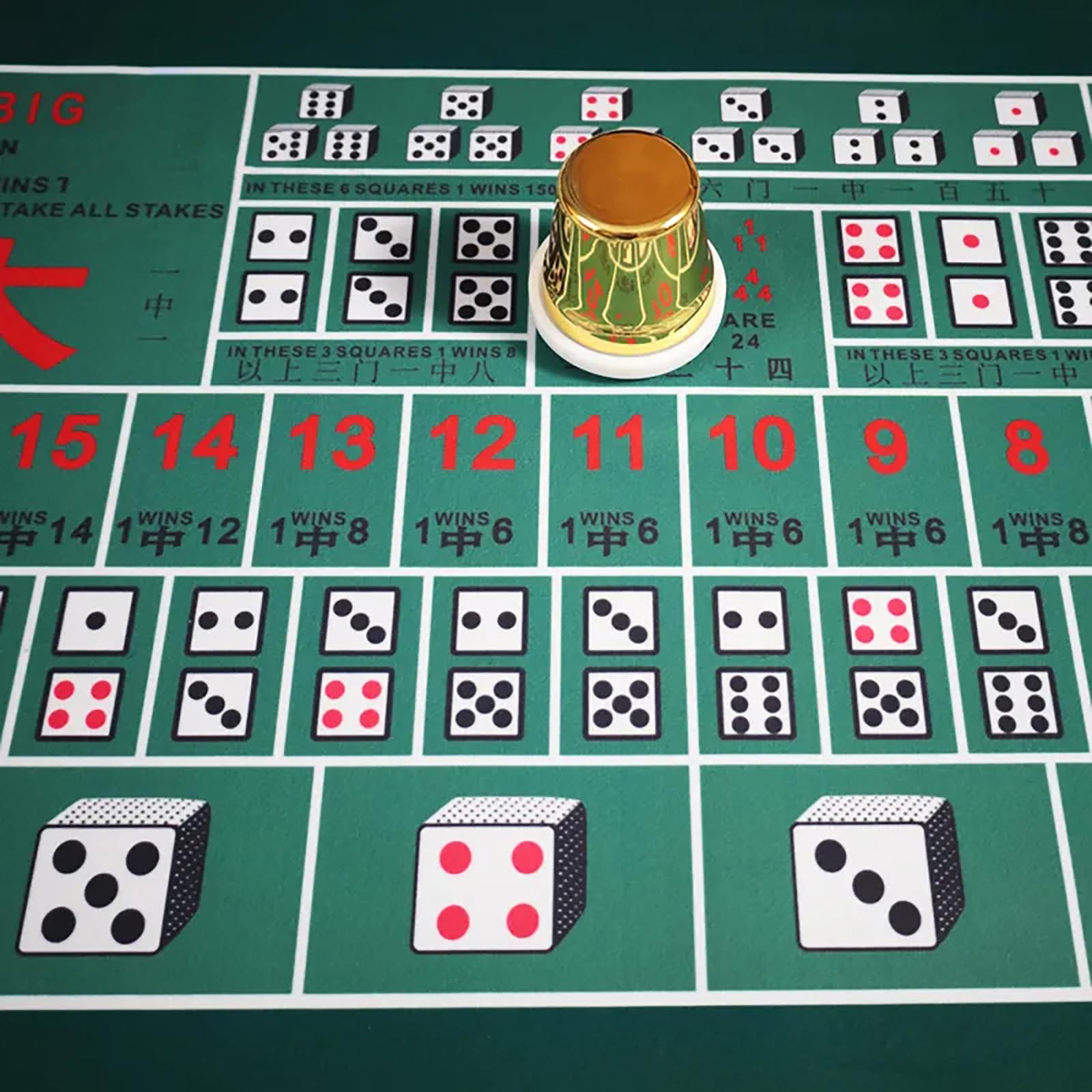 Tapis de Table de Poker, Tapis de Disposition Jeu Joueurs avec Sac Transport Dessus Table Poker en Mousse for Jeux, Casino, Blackjack(S)