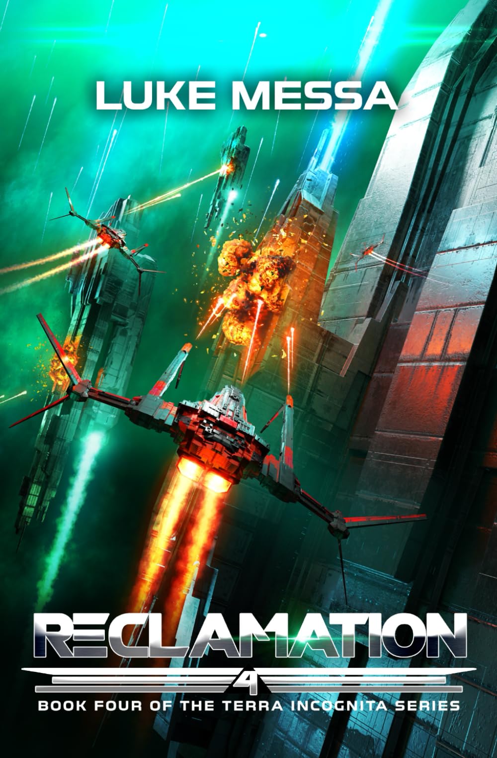 Book cover for Terra Incognita (Luke Messa) series