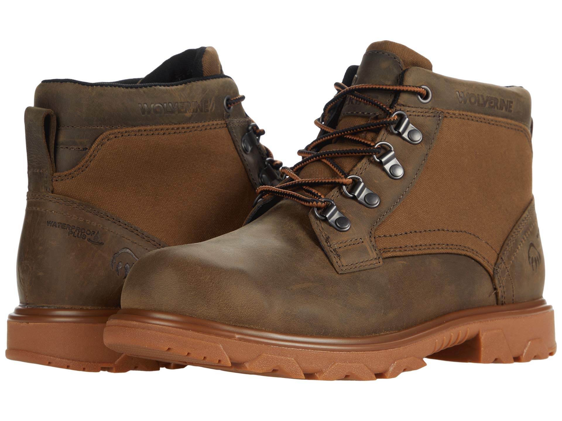 NEW WOLVERINE men\'s drummond fashion boot in gravel Wolverine Men main image 3