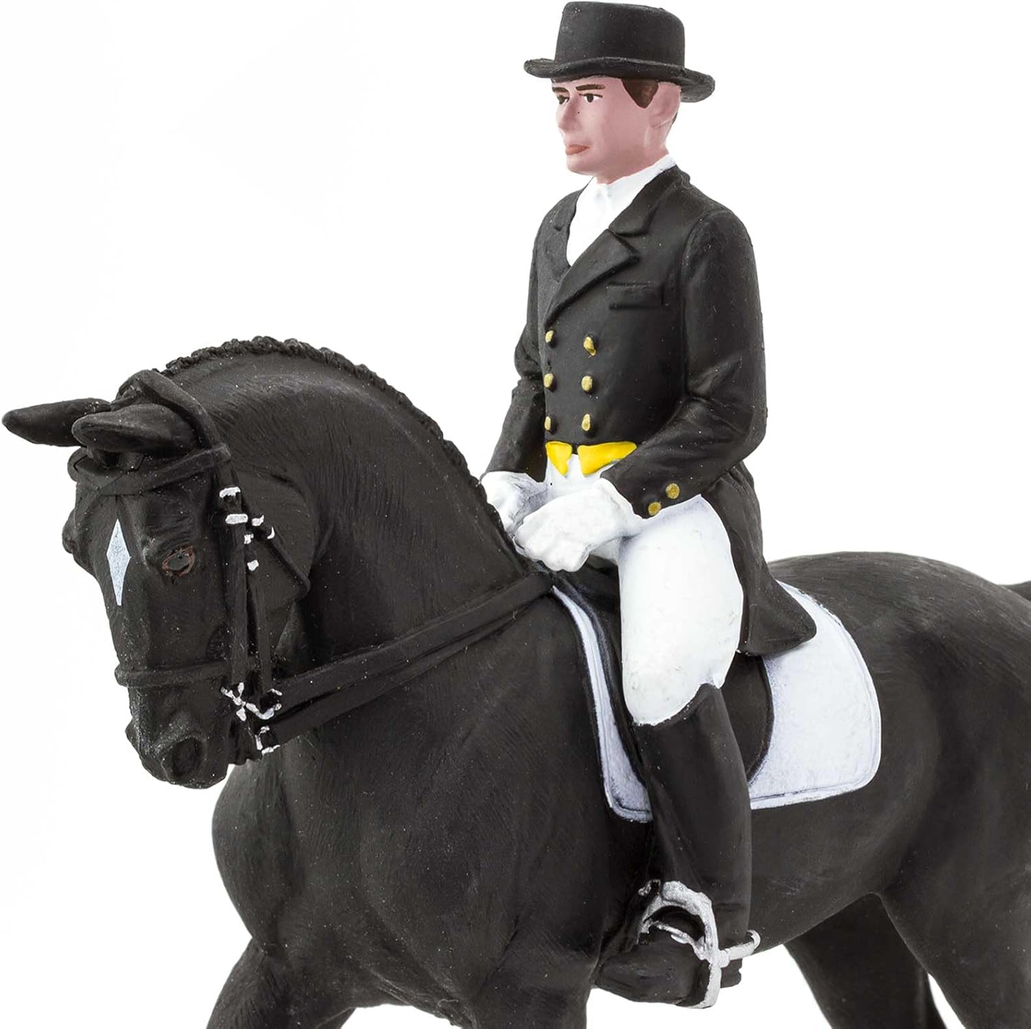Safari Ltd. James on Dancing Bells Toy Set - Realistic Horse and Rider Model - Educational Toy for Boys, Girls, and Kids Ages 3+