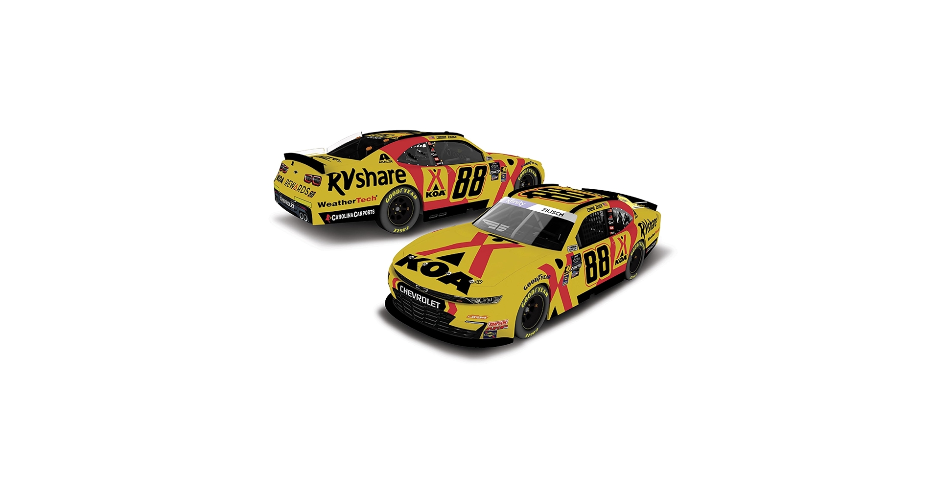 Amazon.com: Lionel Racing Connor Zilisch 2025 KOA No. 88 ARC