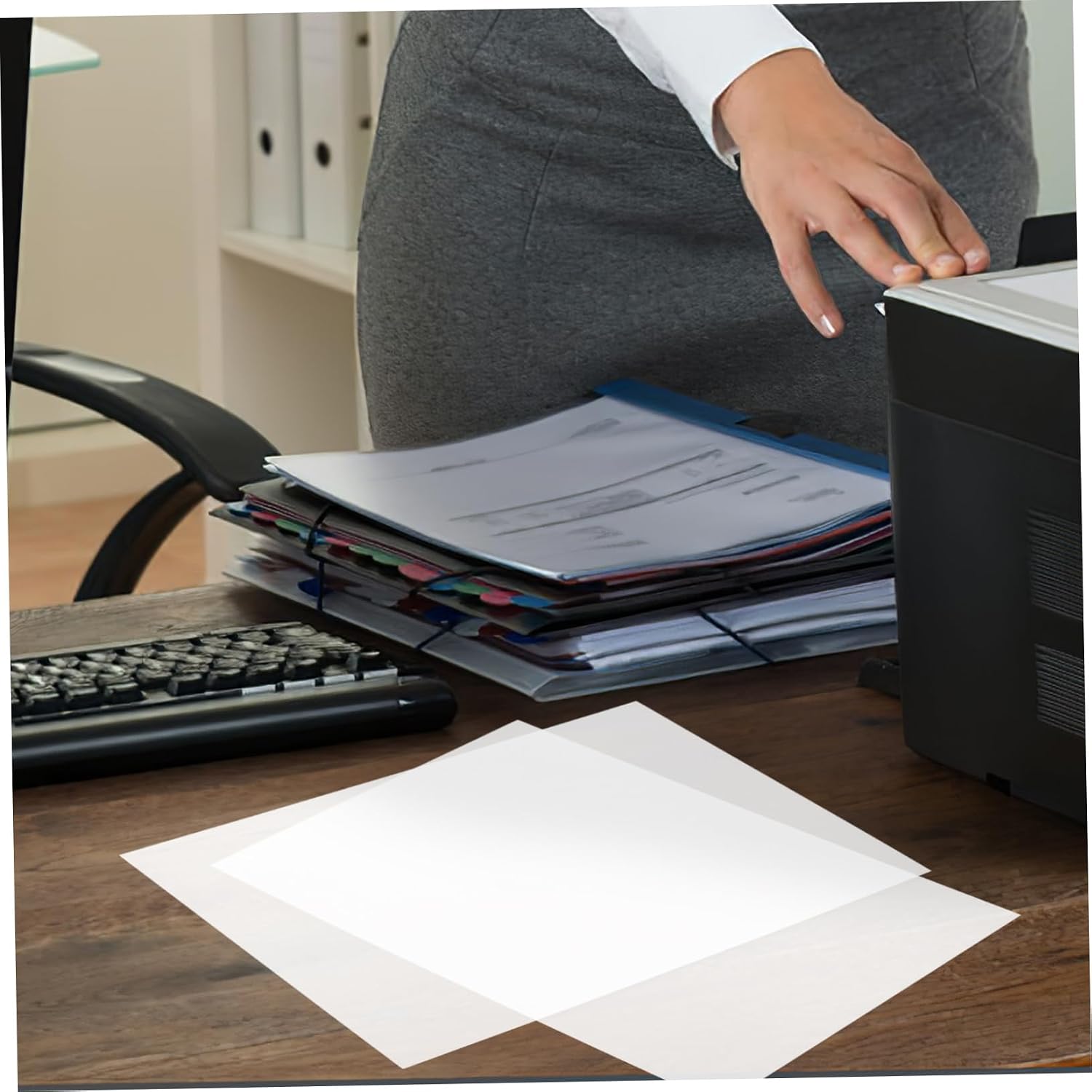 10 Sheets Frosted Printable PVC Compatible with Various Printers for Art and Graphic Design and Versatile Material for Personal Commercial Use