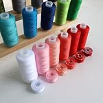 72 PCS Sewing Thread Assortment, 36 Color Thread for Sewing Machine with 36 Same Color Bobbins, Polyester Thread 400 Yards/Spool (72)