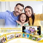Cadeaux de téléphone intelligent pour les enfants de 3 à 12 ans, 3.97" Téléphone de jouets pour enfants à écran tactile – Téléphone portable pour enfants avec 210+ Jeux d'apprentissage et 190+ Dessin, Jouets pour Noël d'anniversaire et cadeaux de rentrée scolaire