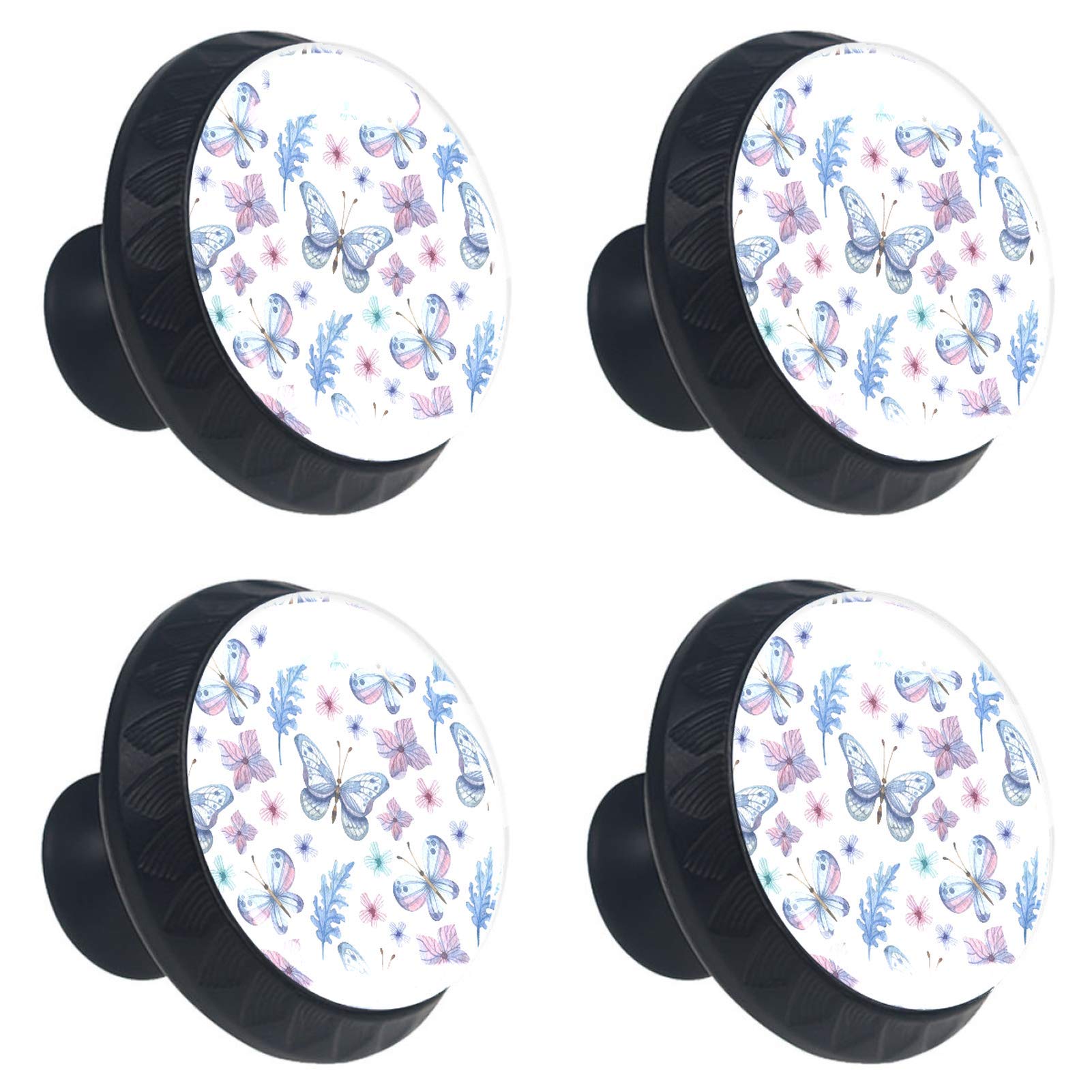 Boutons de tiroir en cristal pour relooker une commode de chambre d'enfant