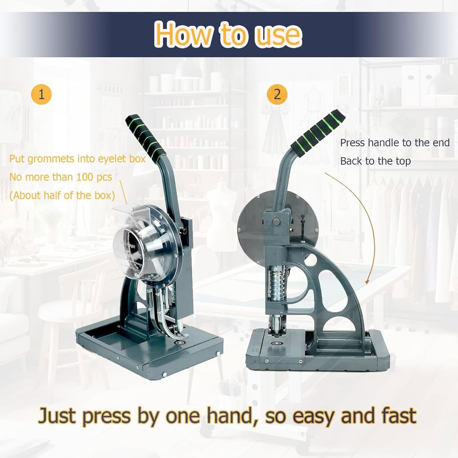 Máquina De Ojetes Semi-Automática, Punzón Comercial Con Alimentación Automática, Alicates Manuales Para Perforar Banners, Banderas, PVC, Tiendas, Carteles & Ropa 12mm