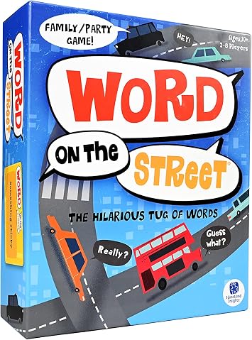 Coiledspring Games | Word on the Street | Party Game | Ages 10+ | 2-8 Players | 20 Minutes Playing Time