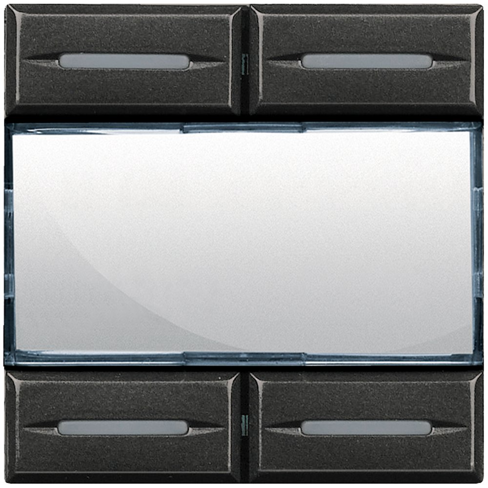 Commande 4 Scénarios Axolute BTicino HS4680 Anthracite pour installation domotique MyHome Up