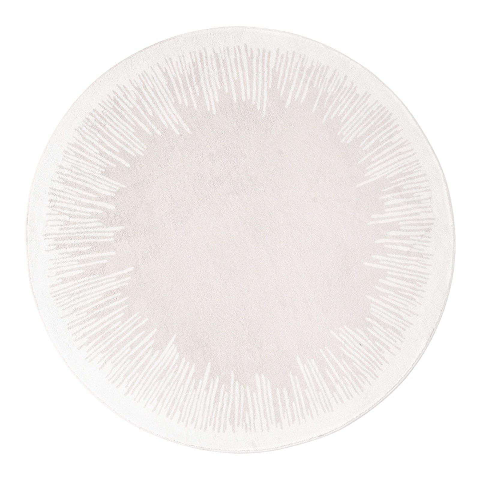 Tapis rond imitation cachemire doux pour réchauffer les sols froids du salon
