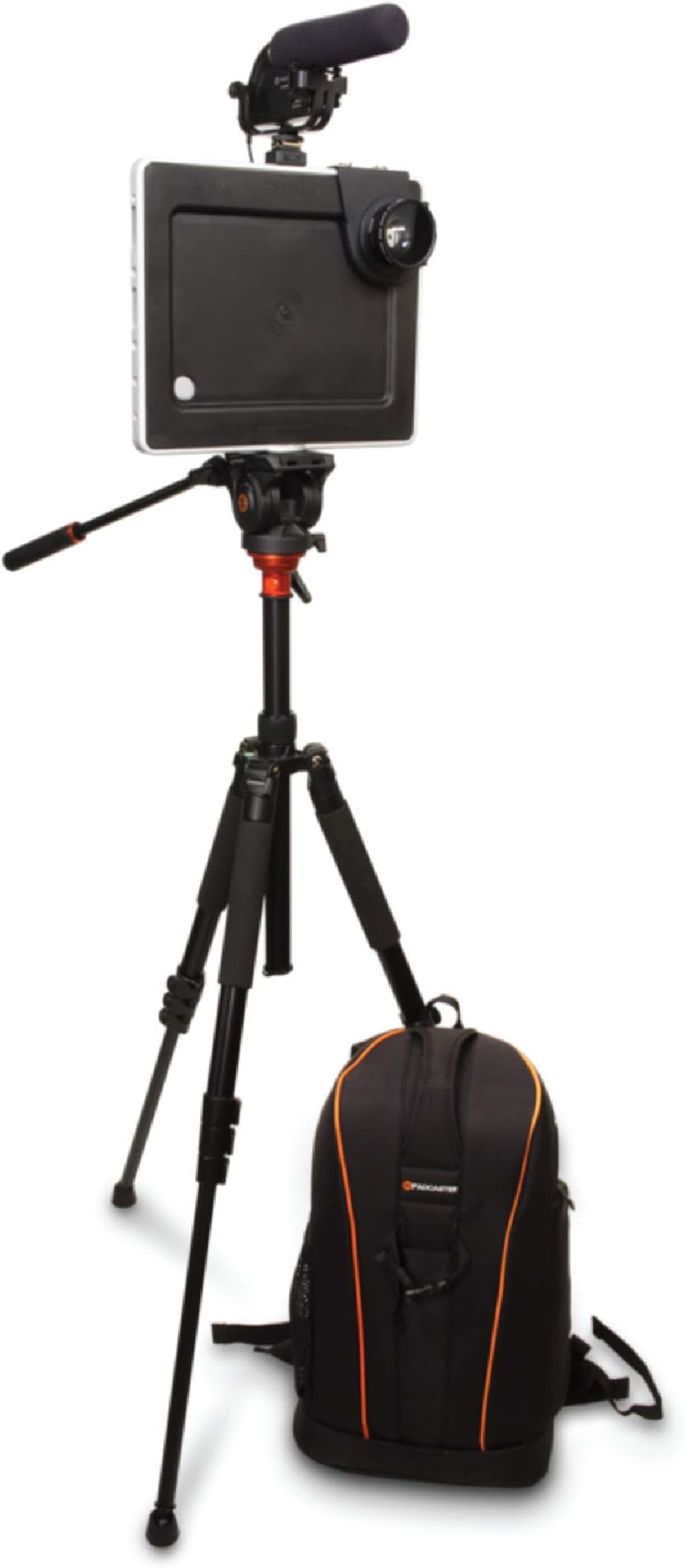 Padcaster Starter Kit for Portable Filmmaking, Basic Video Production Beginner Kit for iPads, Compatible with iPad Air, Air 2, Pro 9.7, Gen 5, Gen 6