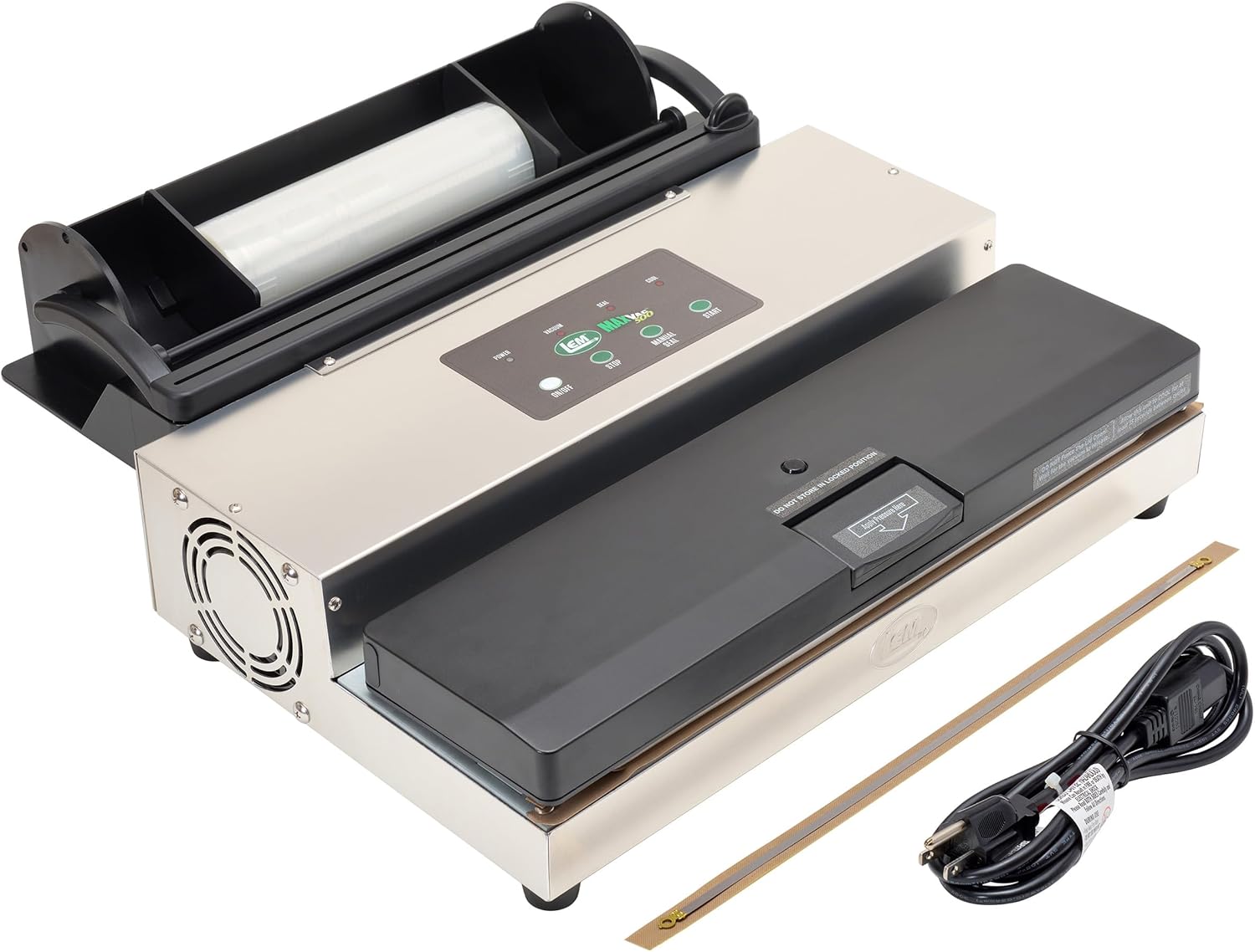 LEM Products 1253 MaxVac 500 Vacuum Sealer with Bag Holder & Cutter