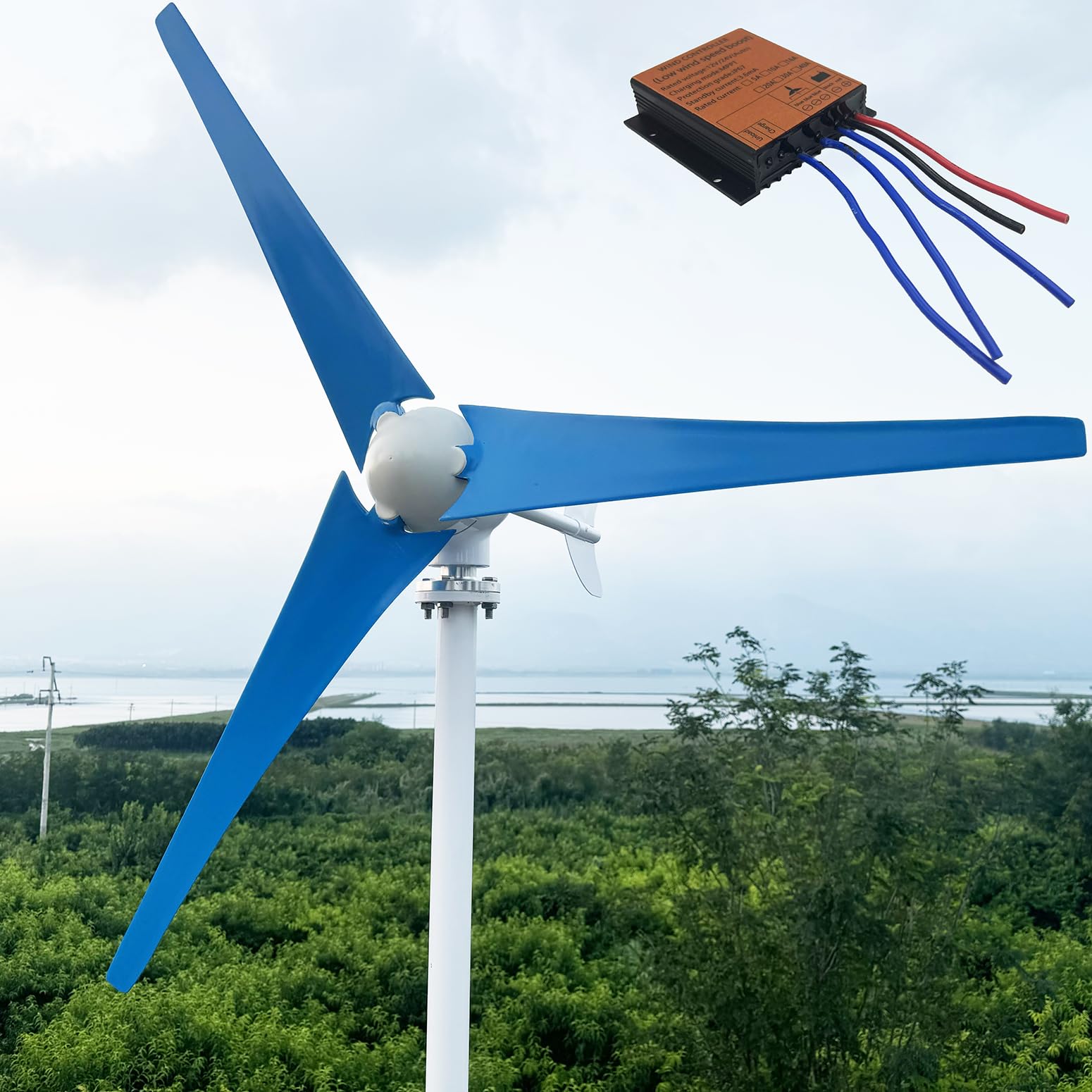 Amazon.com: ZHOZHUT 800W / 1000W / 1200W Horizontal Wind Turbine