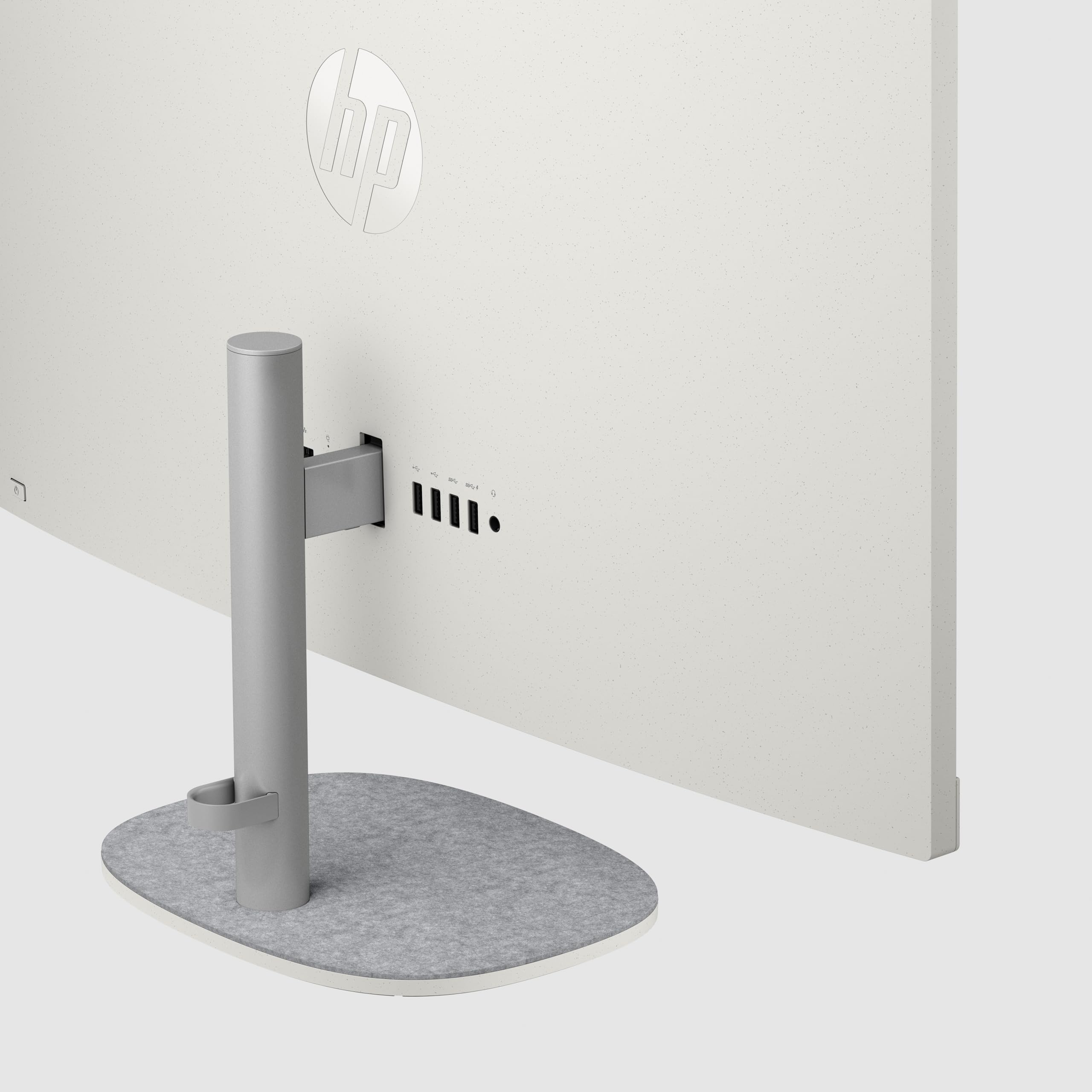 HP All-in-One Desktop-PC | 27" FHD Display | AMD Ryzen 5 7520U | 16 GB DDR5 RAM | 512 GB SSD | AMD Radeon-Grafikeinheit | Windows 11 Home | Weiß