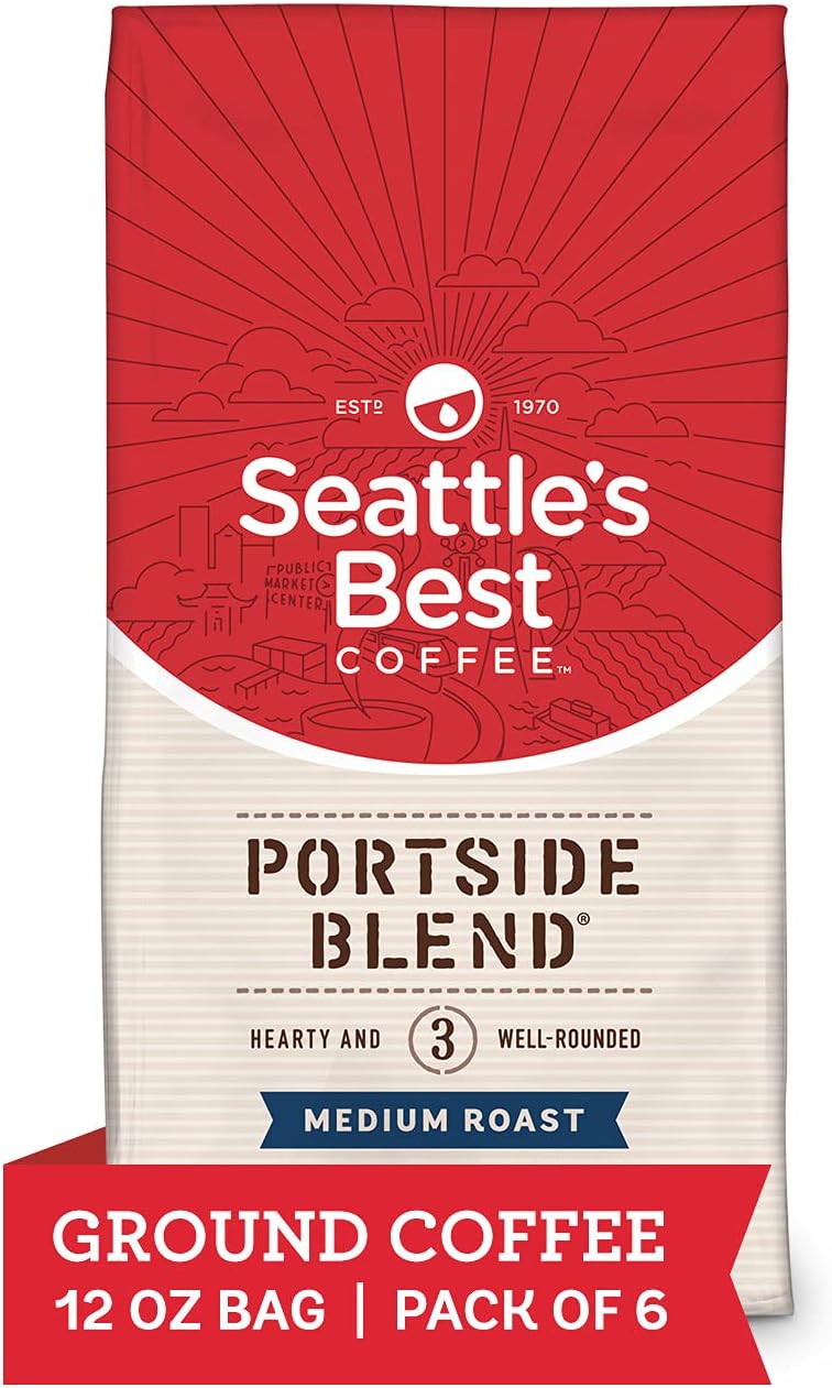 Seattle's Best Coffee KCup Pods, Portside Blend, 10 CT