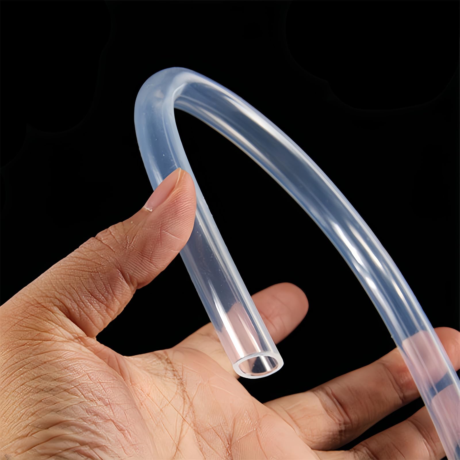 Flexibler Silikonschlauch 12x15 Mm – Lebensmittelecht, Für Milch, Bier, Wasser & Mehr