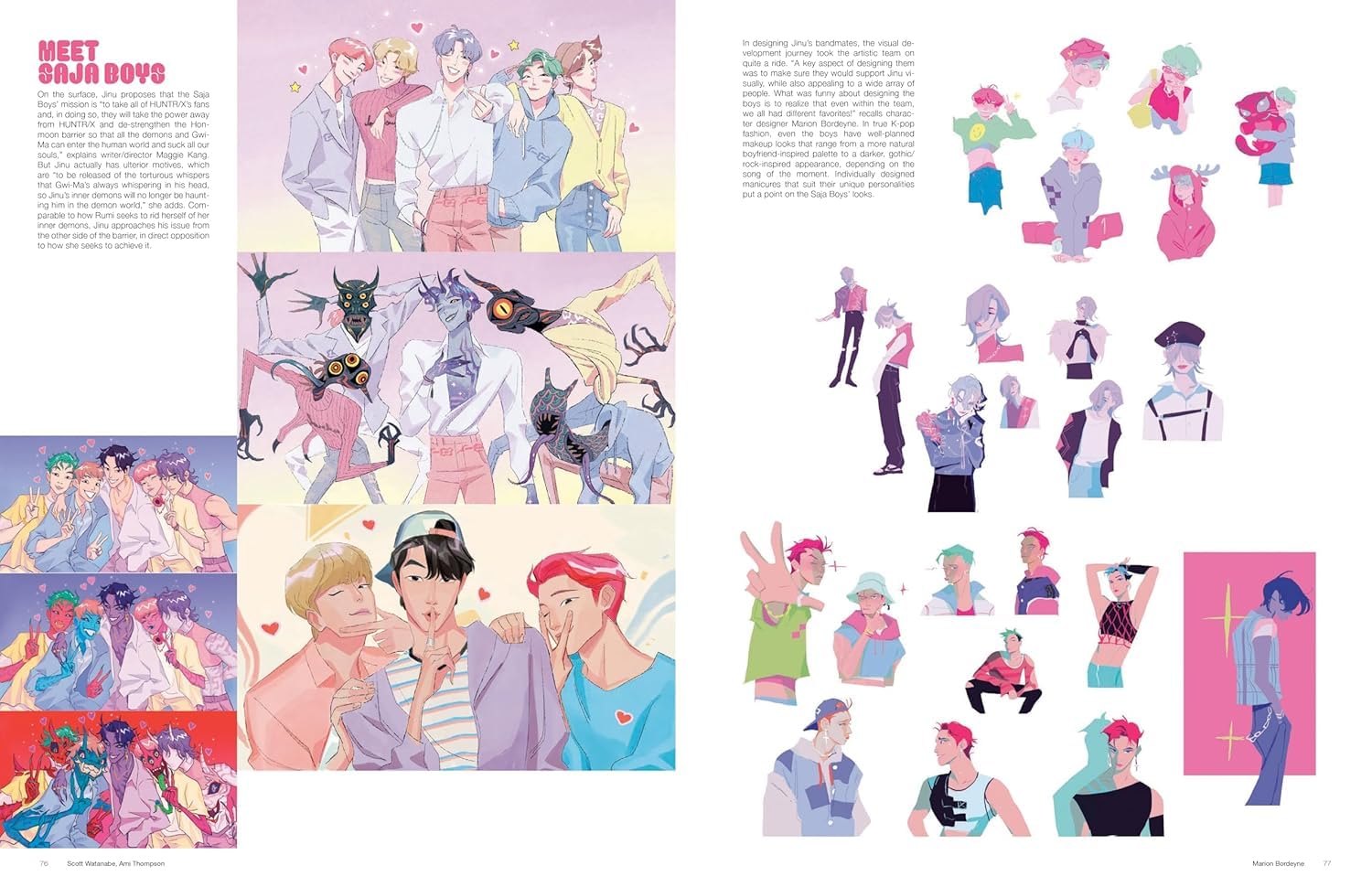 The Art of KPop Demon Hunters