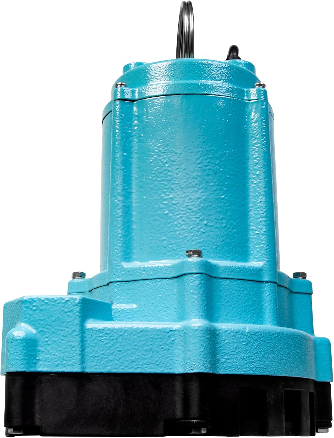 Little Giant 9EC-CIM 115-Volt, 4/10 HP, 4200 GPH Manual Cast Iron Sump/Effluent Pump with 20-Ft. Cord, Blue, 509805 Manual, 115V, 20' cord