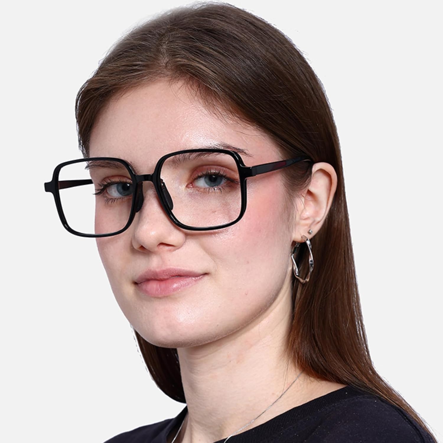 Firmoo Blue Light Blocking Glasses - Square Eyeglasses Anti UV Ray Computer Gaming Glasses Blue Blockers for Women/Men