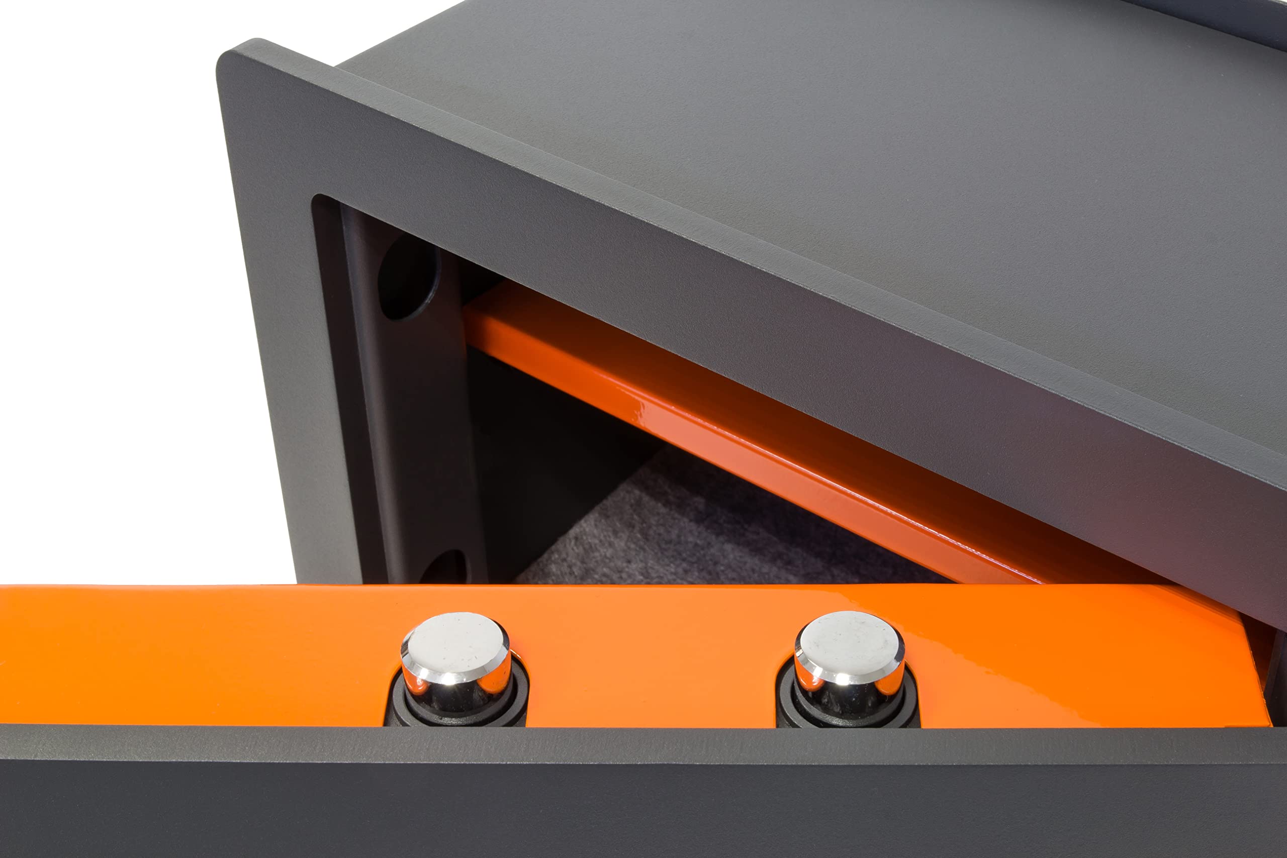 ARREGUI Plus C 181350 Caja fuerte de empotrar a pared con cerradura certificada de llave | Caja de Seguridad para casa y hogar | Fundo extensible | Fácil de instalar | 32 x 42 x 20/30 cm | 15 a 26 L