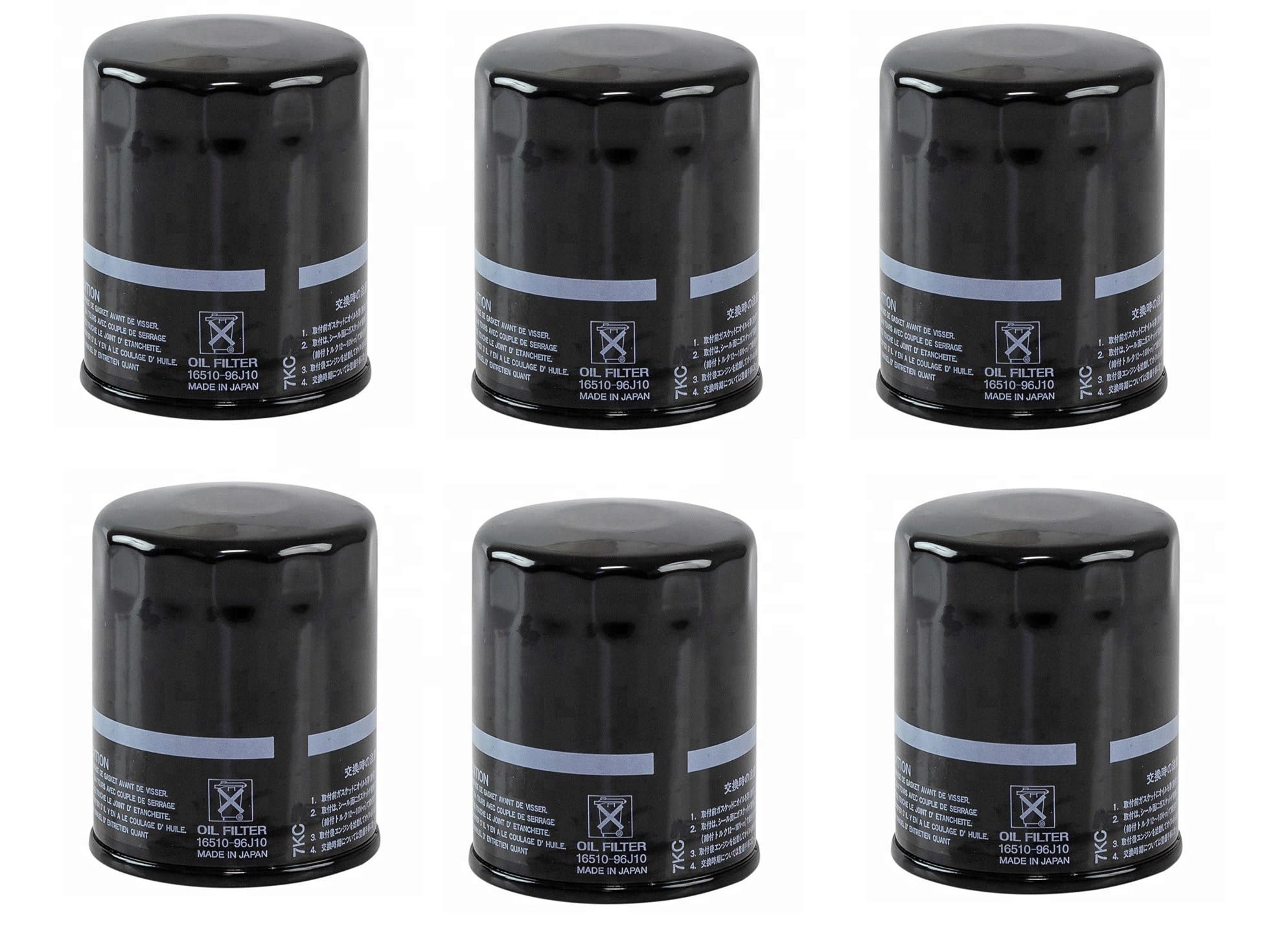 Amazon.com: 6 pcs Oil Filter 16510-96J10 16510-93J00 16510-96J00