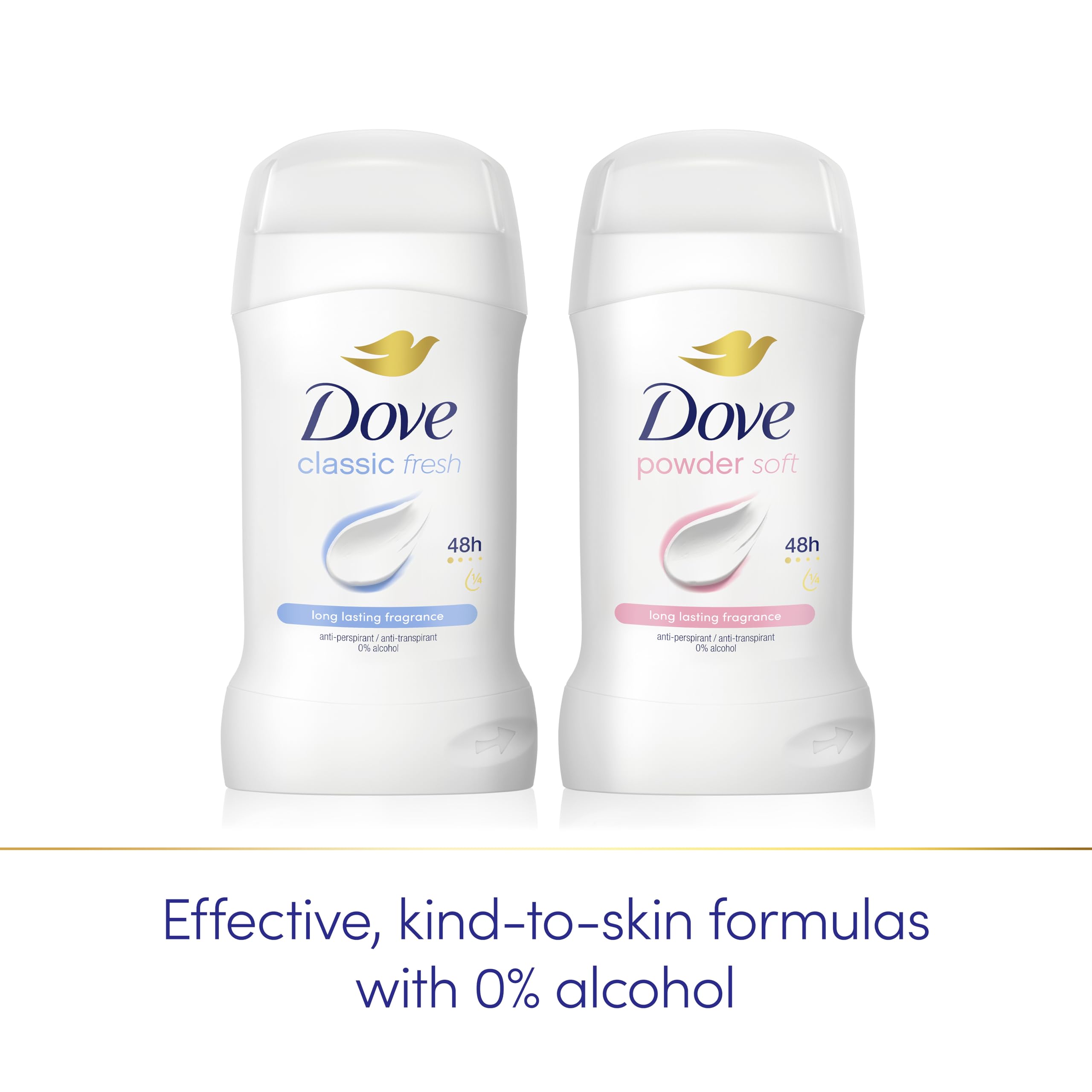 Dove Powder Soft Women's Antiperspirant Deodorant Cream Stick for 48 hour sweat protection and long-lasting fragrance with ¼ moisturising cream 50 ml — view 5