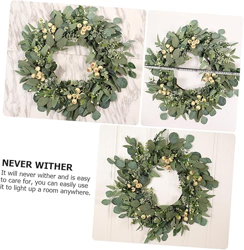 Miniatura 4 de IMIKEYA Guirnalda artificial de moda para puerta, decoración de corona, corona creativa, decoración de ventana, guirnalda de Halloween, decoración