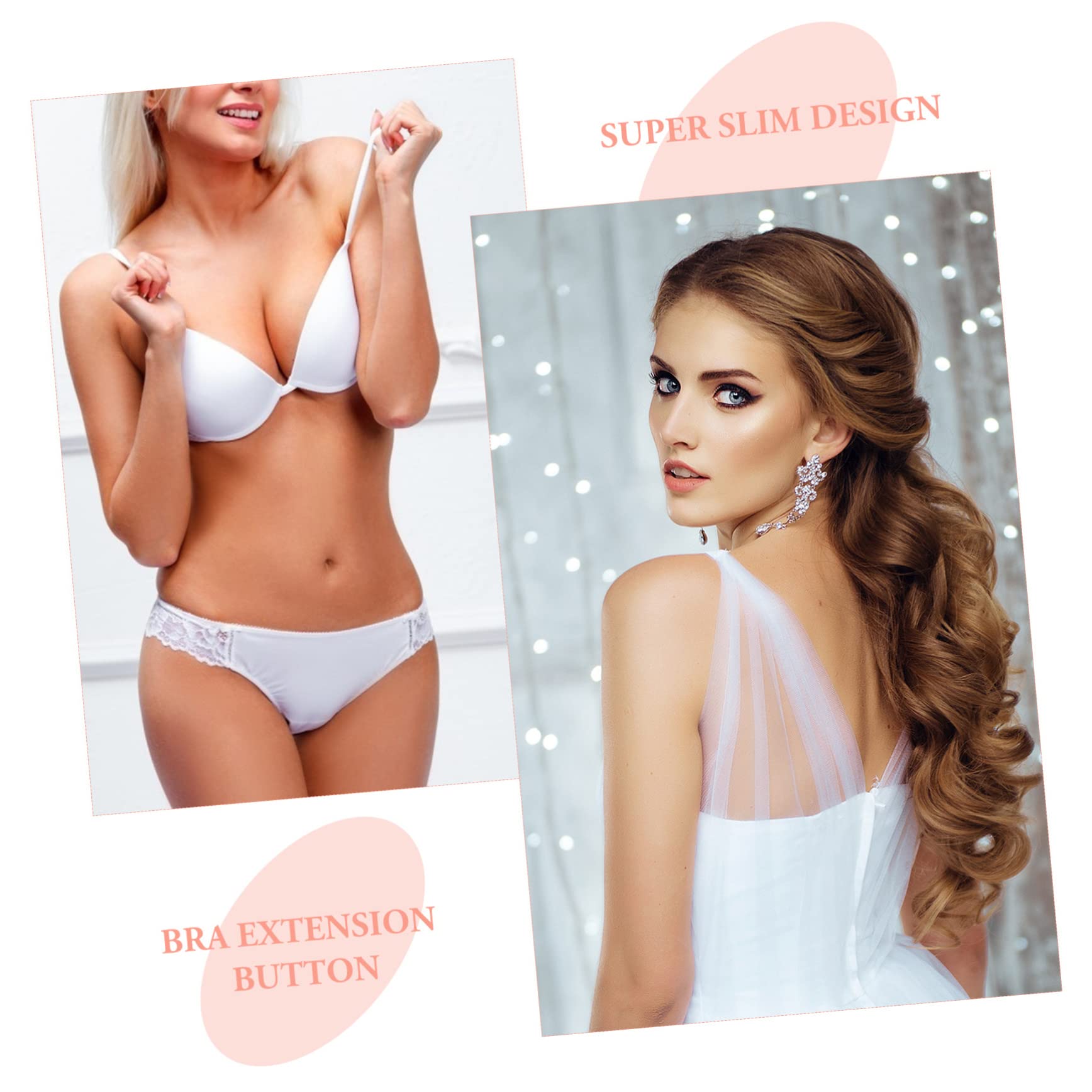 GALPADA 30piezas Extensores De Sujetadores Para Mujer Ganchos y La y Ropa Interior Para Sujetadores y Bragas