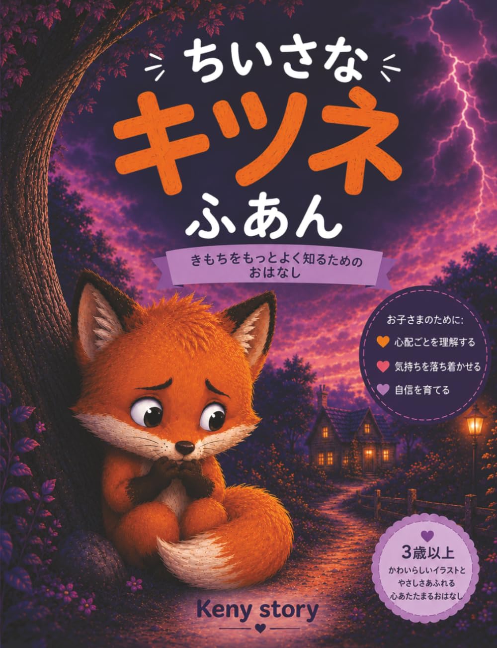 ちいさなキツネのふあん: 不安を理解し、気持ちを落ち着かせ、自信を育てるためのおはなし・呼吸法・クイズ・ぬりえ付き