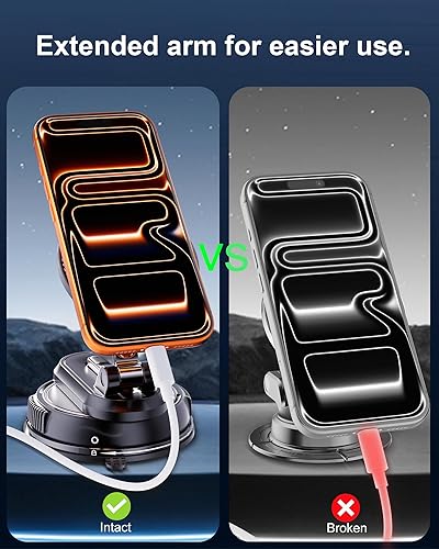 Miniatura 9 de Soporte de teléfono de coche 2 en 1 para Magsafe 28 imanes fuertesSoporte magnético para teléfono de coche 360Soportes de teléfono para tu