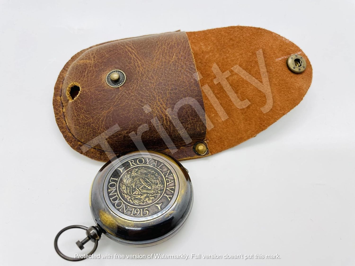 Personalized Handmade Compass,Pocket Engraved Compass,Push Button Compass 1