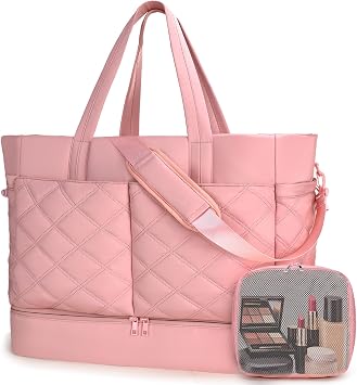 Travel Duffel Bag Weekender Bags for Women, Carry On Gym Tote Hospital Bags
