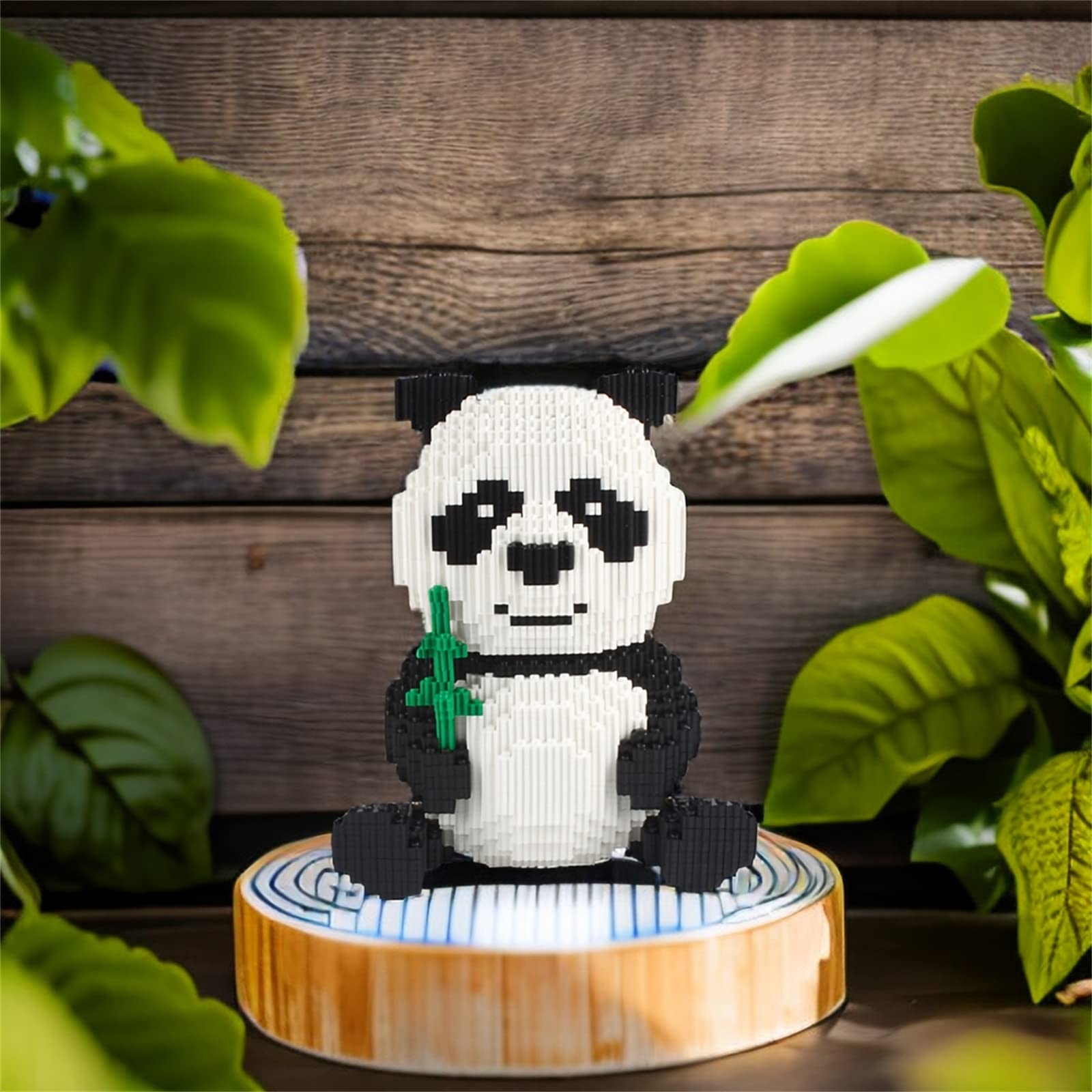 Larcele Panda Sets de Jeux de Construction, 3689 Briques KLJM-02 (Modèle 2840)