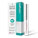 nuorganic \'Cosmic Brow\' Eyebrow Serum for Growth | Natural Eye Brow Serum for Thicker, Longer, More Defined Brows | 4 Months Supply XL Size | Cruelty Free, Made in USA
