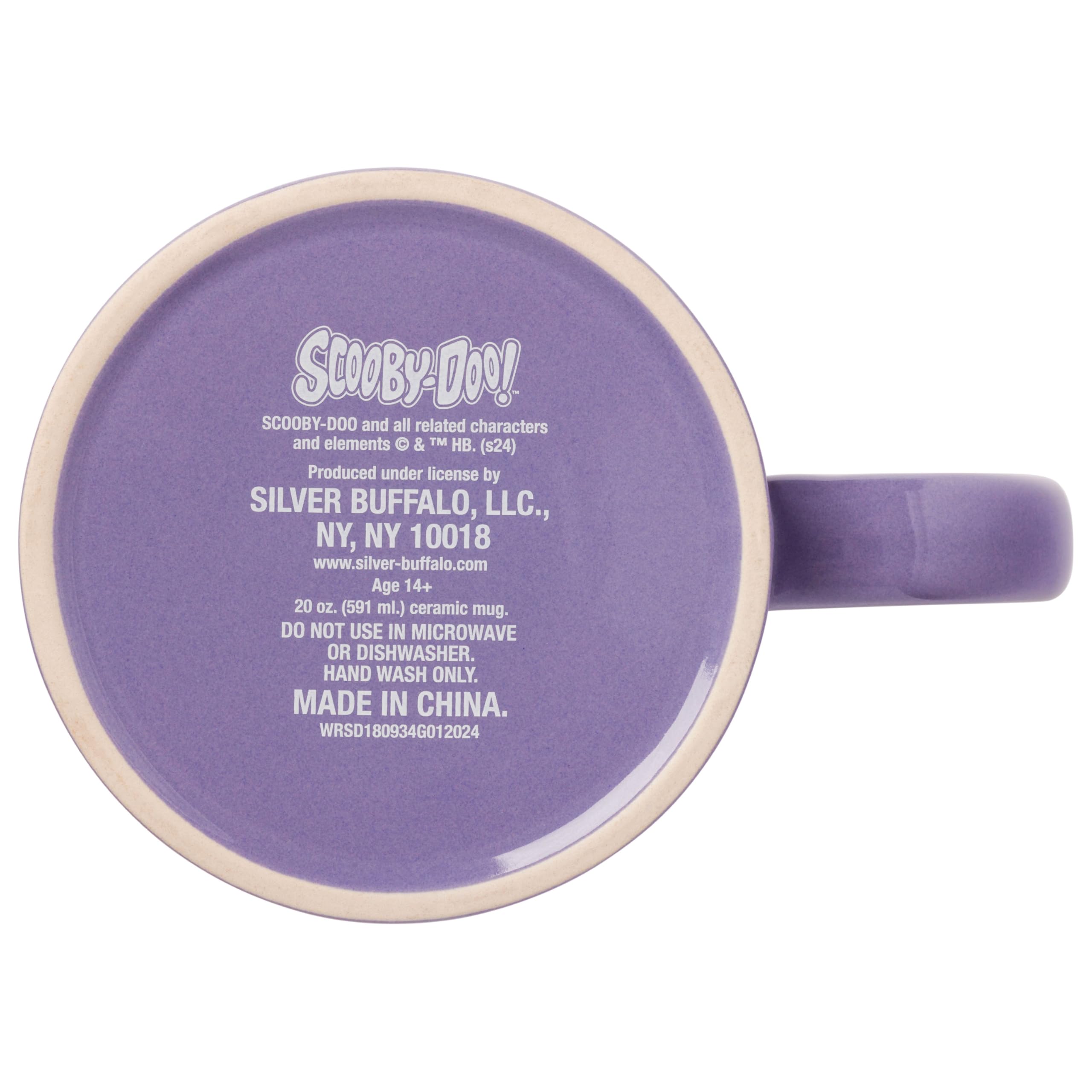 Silver Buffalo Tazza in ceramica Scooby Doo House Silo Scoob Hug Glitter 590 ml