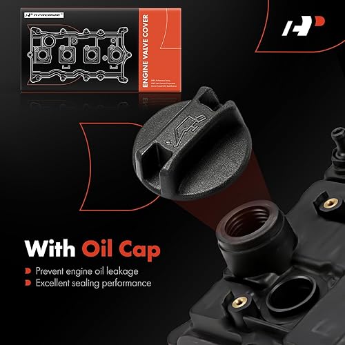 Miniatura 6 de A-Premium QR25DE Tapa de Válvulas del Motor con Junta, Tapa de Aceite y Perno Compatible con Nissan Altima (Hybrid) 2007-2013, Sentra SE-R