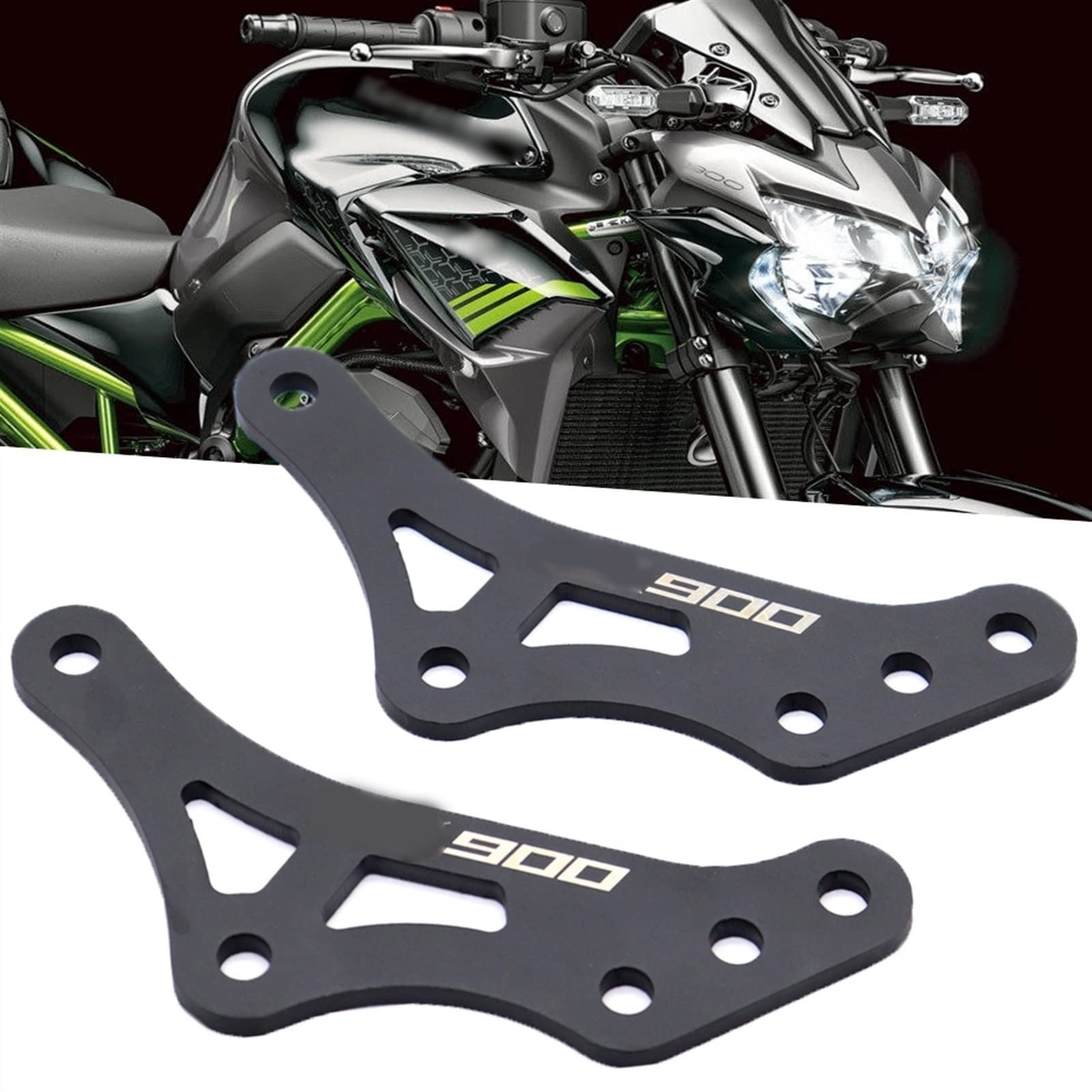 Decorazione Moto Moto Regolabile Sospensione Posteriore Linkage Goccia Kit di Collegamento Kit di Abbassamento per Kawasaki Z900 Z900RS 2017 2018 2019 2020