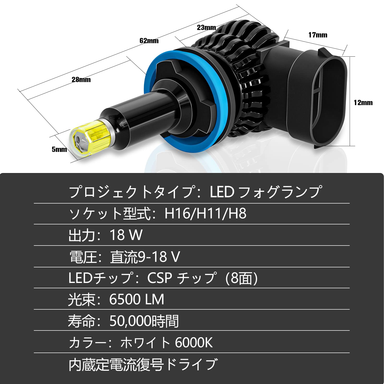 Amazon | DIOCNAD スズキ ジムニー 2019-2023 LED フォグランプ