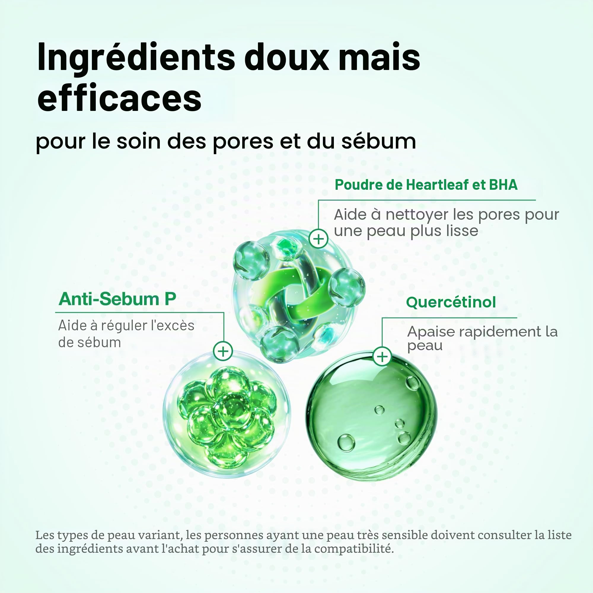 ANUA Heartleaf Nettoyant Visage Moussant – Mousse Nettoyante Acide Salicylique (BHA), Nettoyage Profond des Pores & Points Noirs, Hydratant, Peau Sensible, Skincare Coréenne – 150ml
