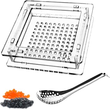 Molecular Making Box and Box with Set Kit, includes Balls Box Maker Spherical 100 Kit, Molecular Cand Caviar Point Pack Bites A Time, Yet Your Pulverize for