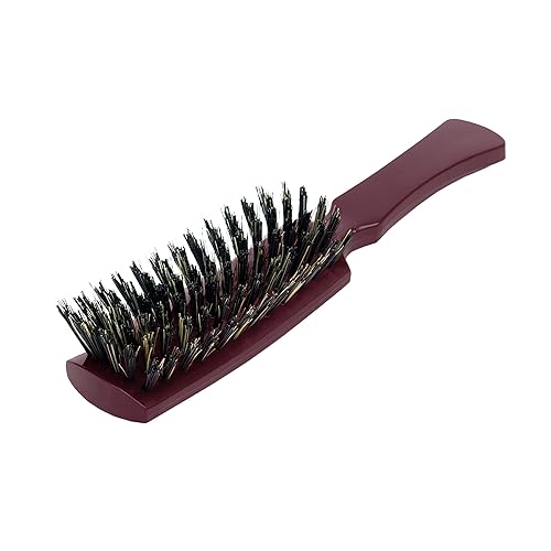 Miniatura 3 de Fuller Brush Cepillo profesional para peinar, herramienta de aseo diario, combinación de cerdas de jabalí y nailon para cepillar, suavizar y