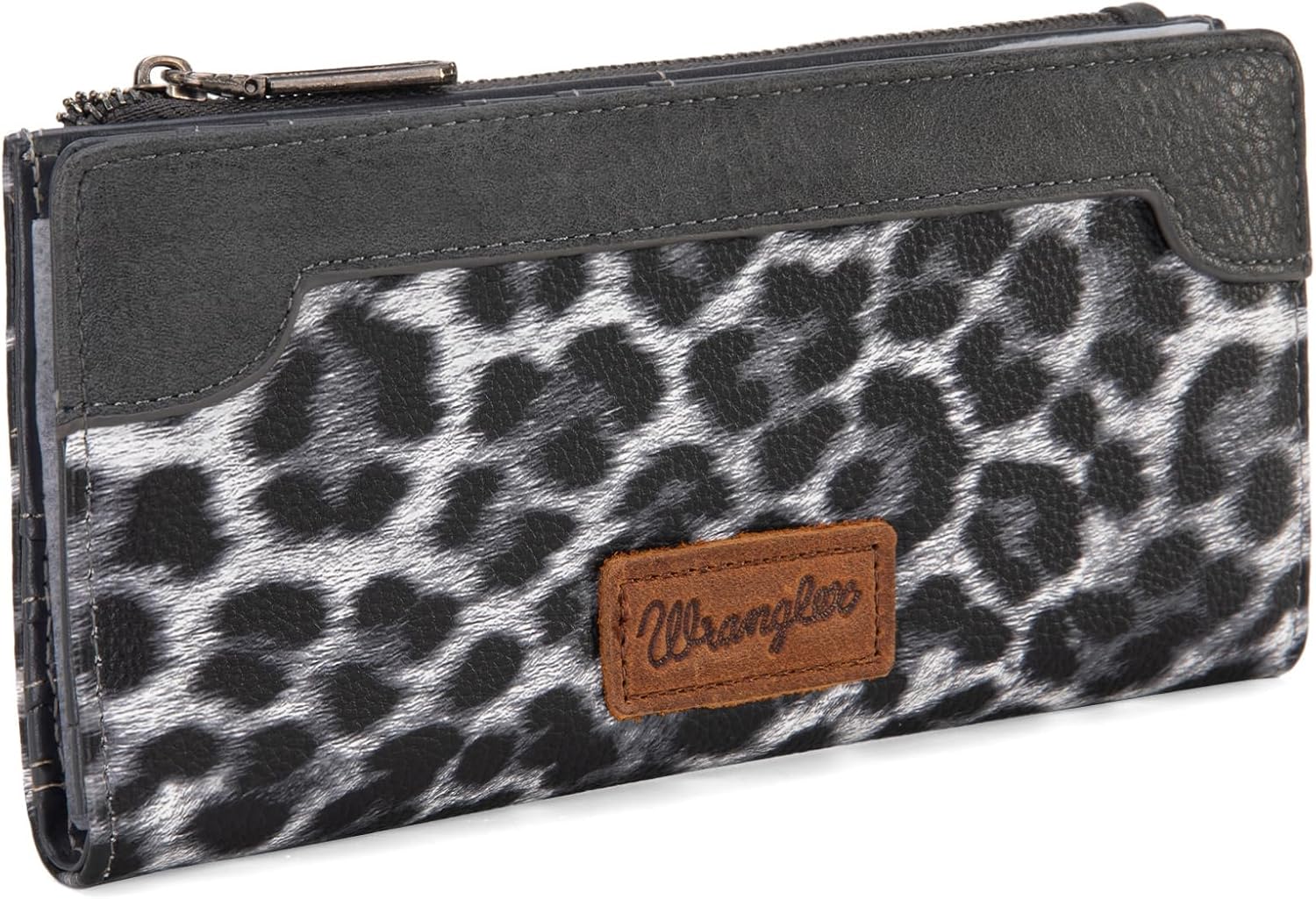 Montana West Wrangler Minimalist Wallet for Women Credit Card Wallet Ladies Travel Wallets Monederos de Mujer Card Cases & Money Organizers with Smooth Zippers for Women - Image 3