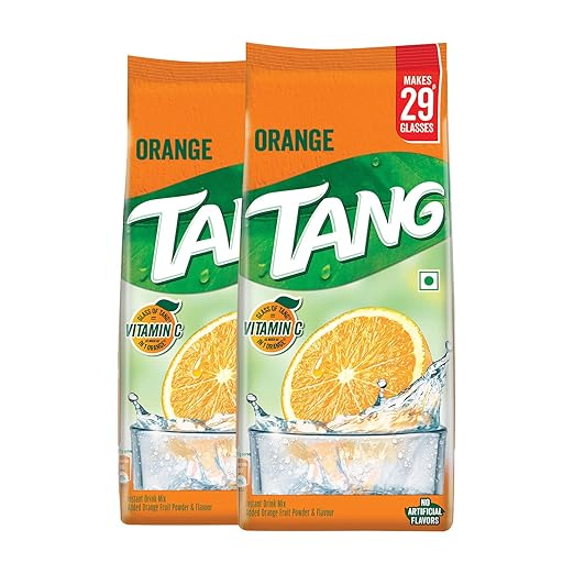 Orange Instant Drink Mix, 500 gm (Pack of 2)