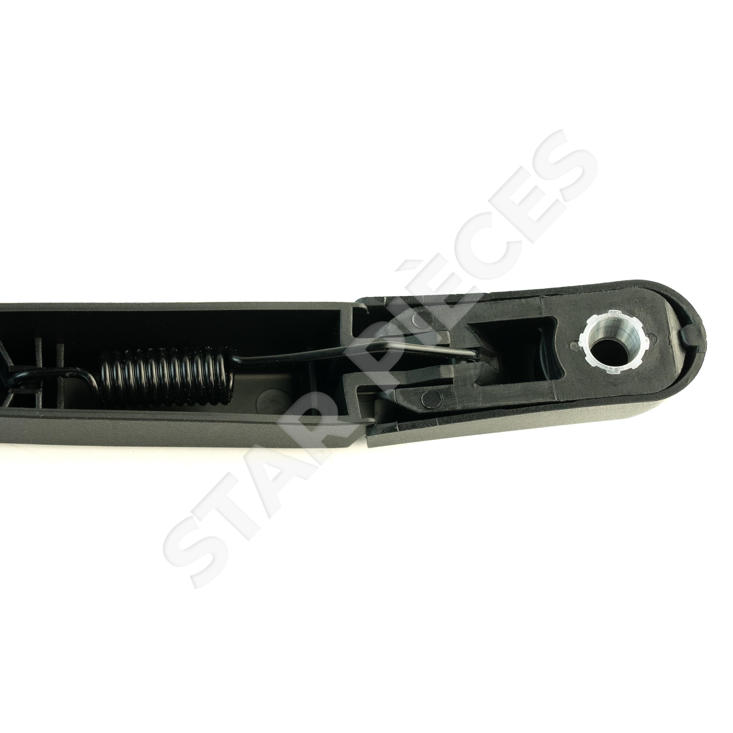 Braccio tergicristallo posteriore compatibile per Clio 2 (1998-2012) con spazzola tergicristallo (lunotto posteriore) 7701045207